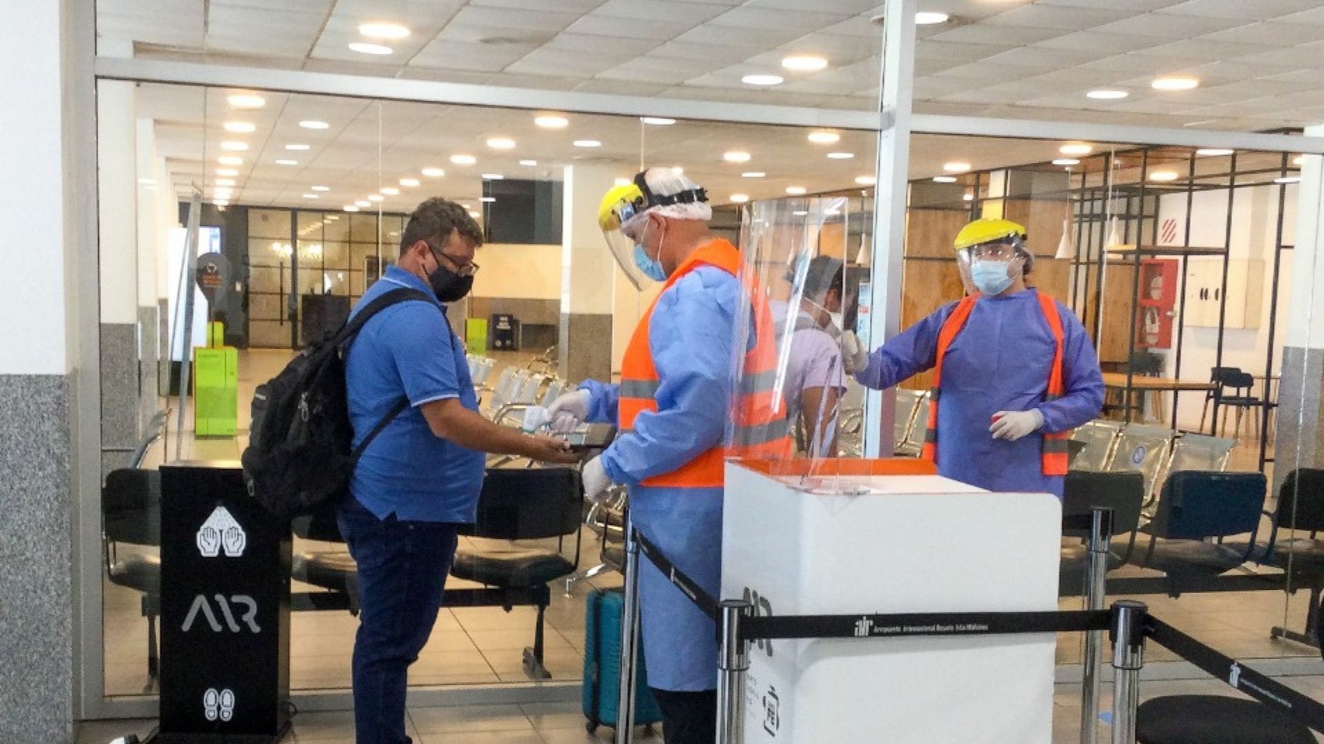 Resultado de imagen para testeos aeropuerto rosario