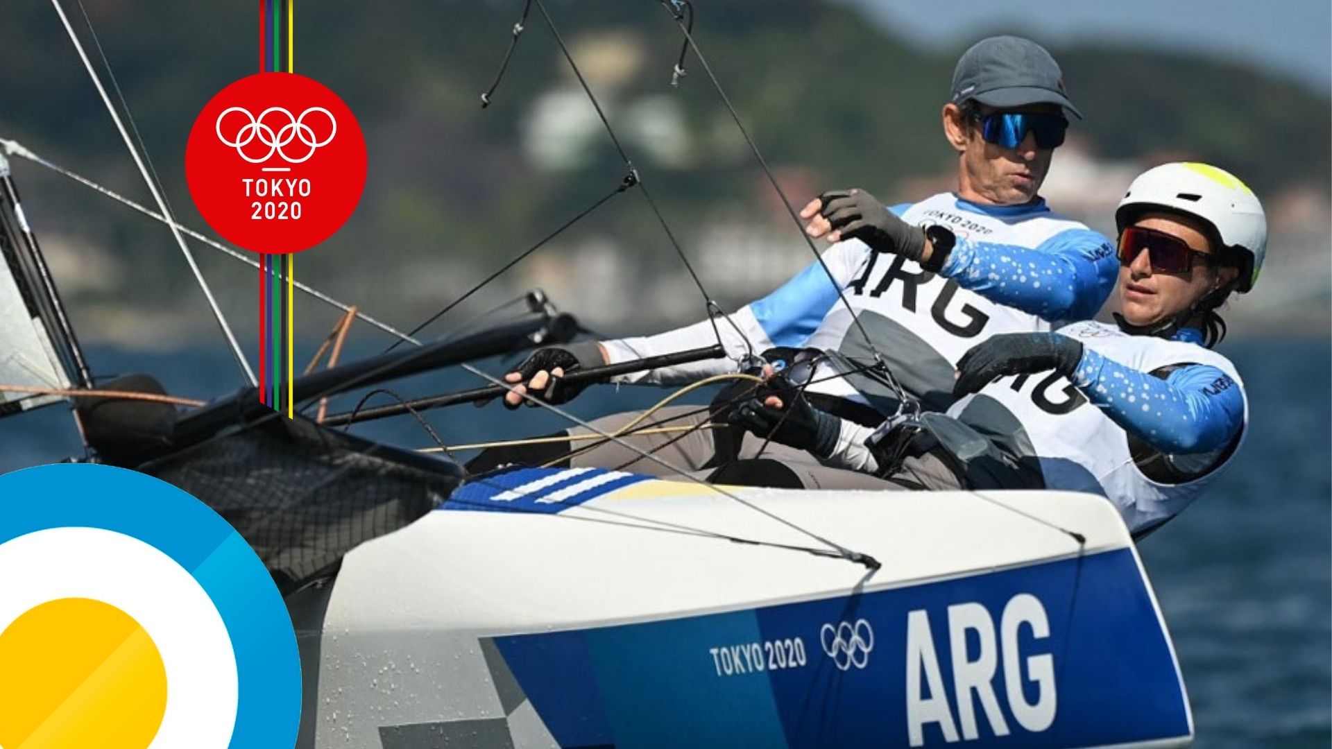 Santiago Lange y Cecilia Carranza Saroli en gran debut en vela IMPULSO